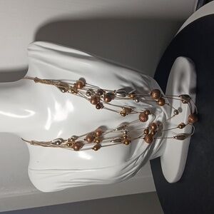 Carolina Herrera Vintage Beaded Multicolor Necklace